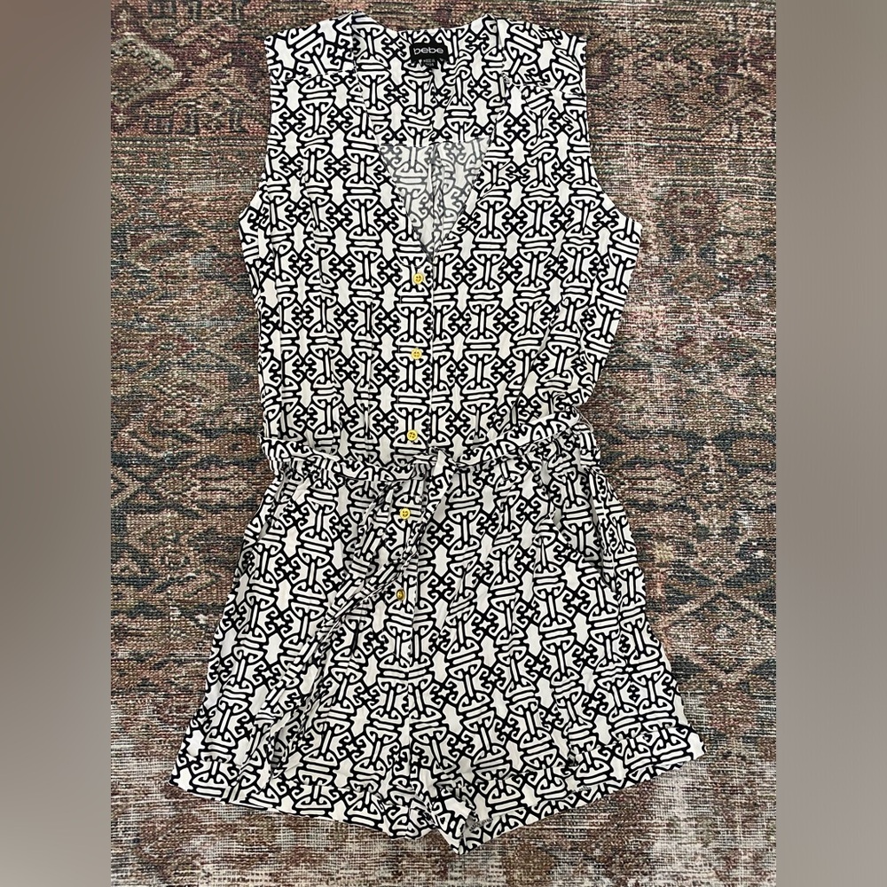 Bebe Sleeveless Romper
